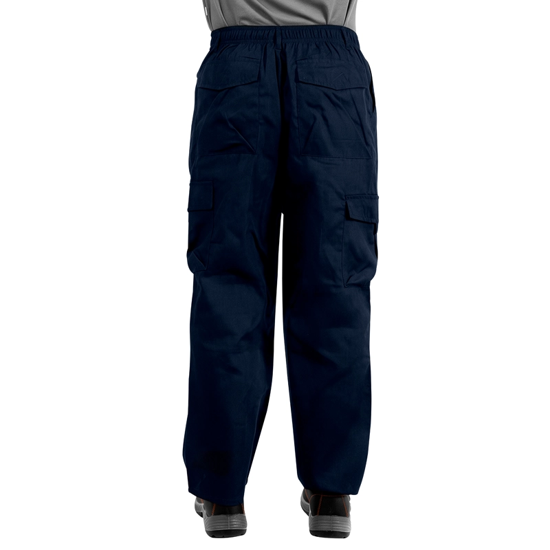 PANTALON POPLIN AZUL - 2
