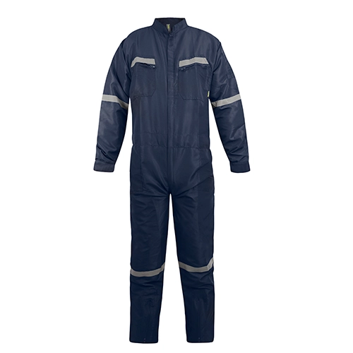 OVEROL POPLIN C/CINTA AZUL - 1