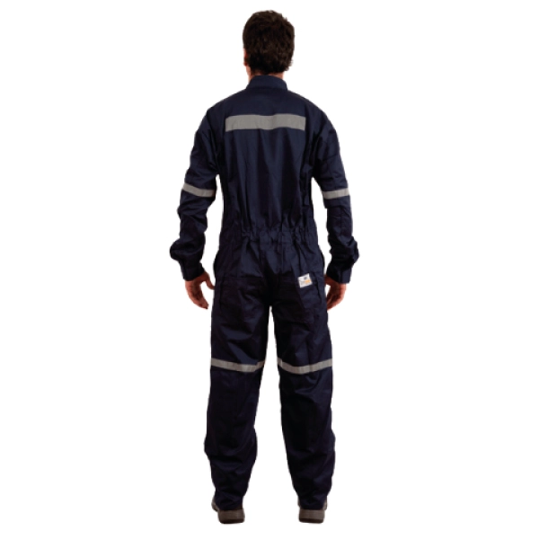 OVEROL POPLIN C/CINTA AZUL - 2