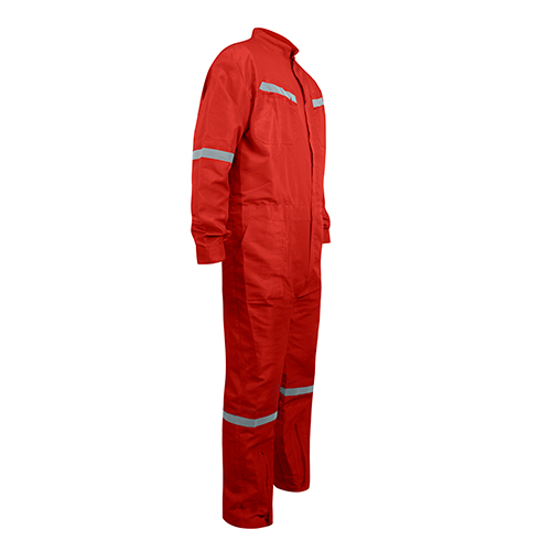 OVEROL POPLIN C/CINTA ROJO - 3