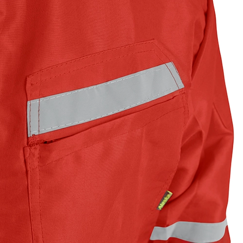 OVEROL POPLIN C/CINTA ROJO - 6