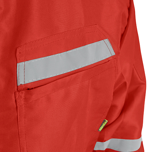OVEROL POPLIN C/CINTA ROJO - 6