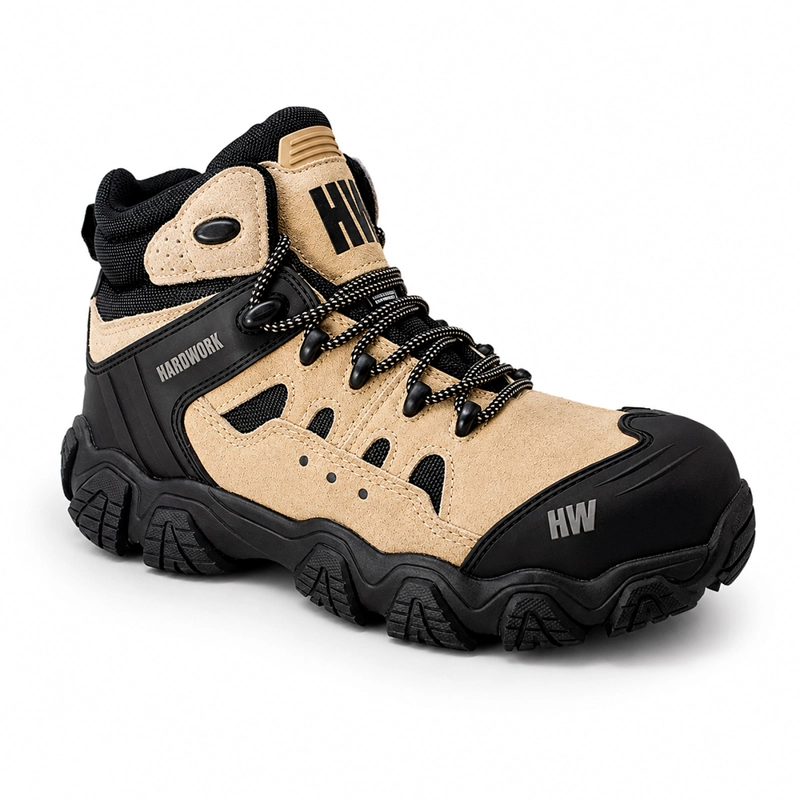 CALZADO DE SEGURIDAD HW EXPLORER BEIGE - 1