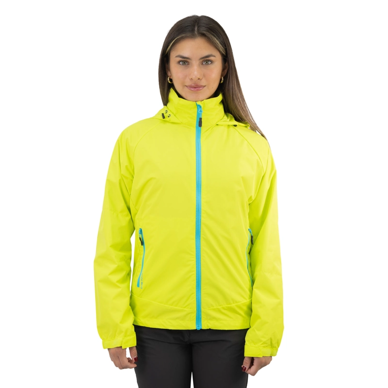 CORTAVIENTO HW VENT MUJER LIME - 1