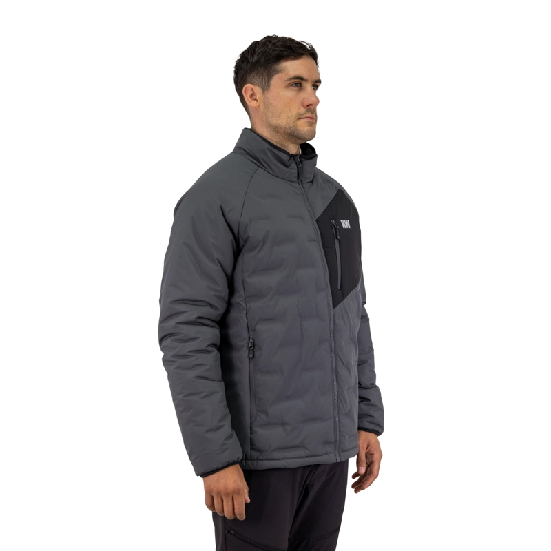 PARKA INSULADA HW EXPLORER S/GORRO HOMBRE CARBON GREY - 2