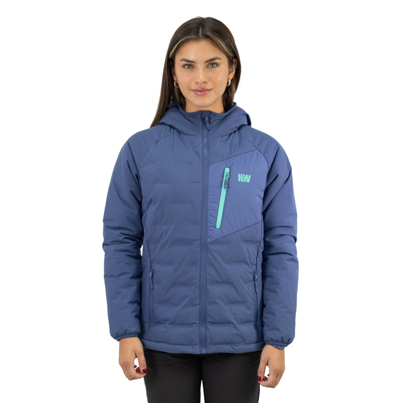 PARKA INSULADA HW EXPLORER MUJER DEEP BLUE - 1