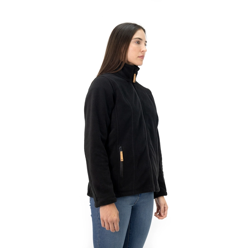POLAR QUEBEC PARDO NEGRO MUJER - 2