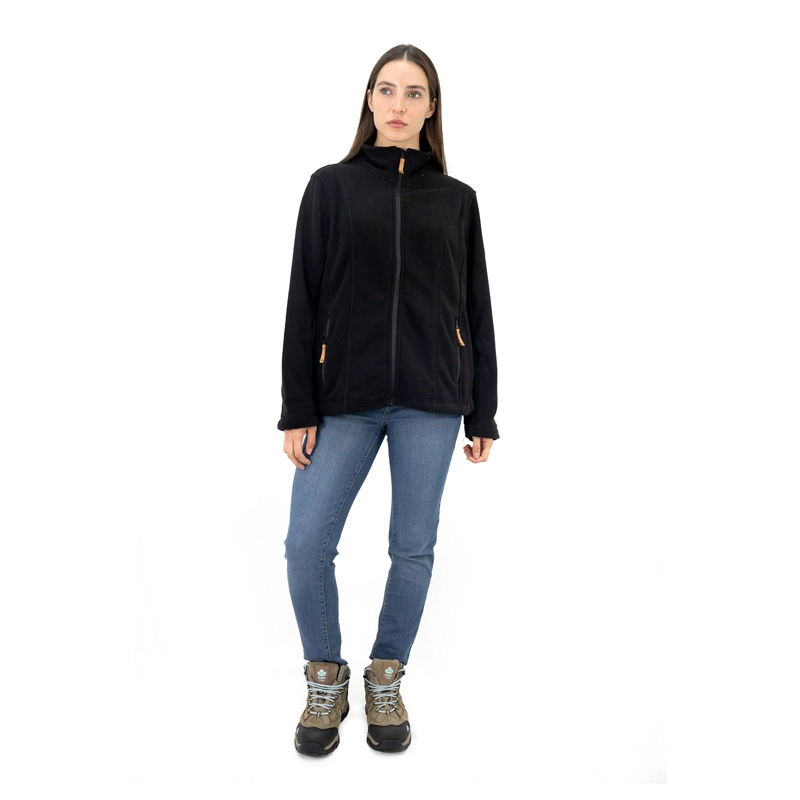 POLAR QUEBEC PARDO NEGRO MUJER - 5