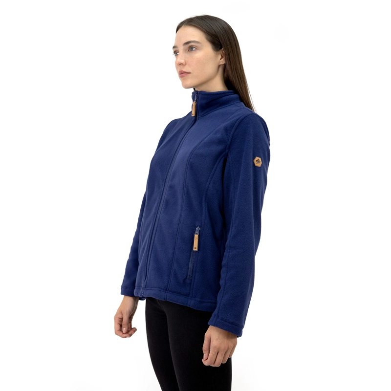POLAR QUEBEC PARDO AZUL MUJER - 3
