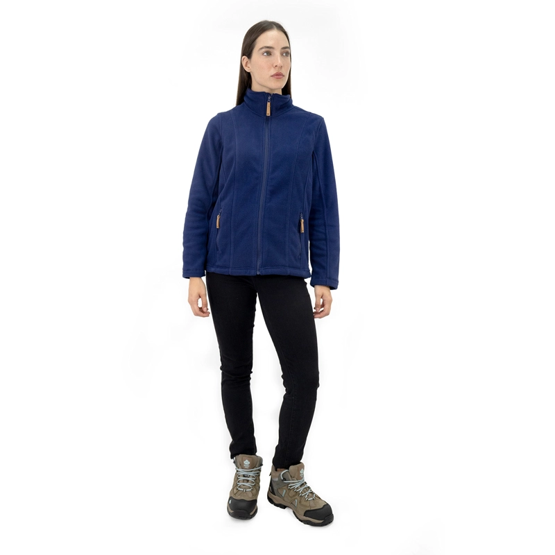 POLAR QUEBEC PARDO AZUL MUJER - 5