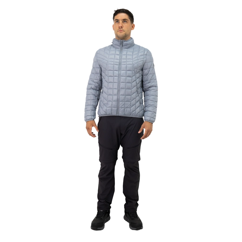 PARKA INSULADA HW TRAVELER LIGHT GREY - 2