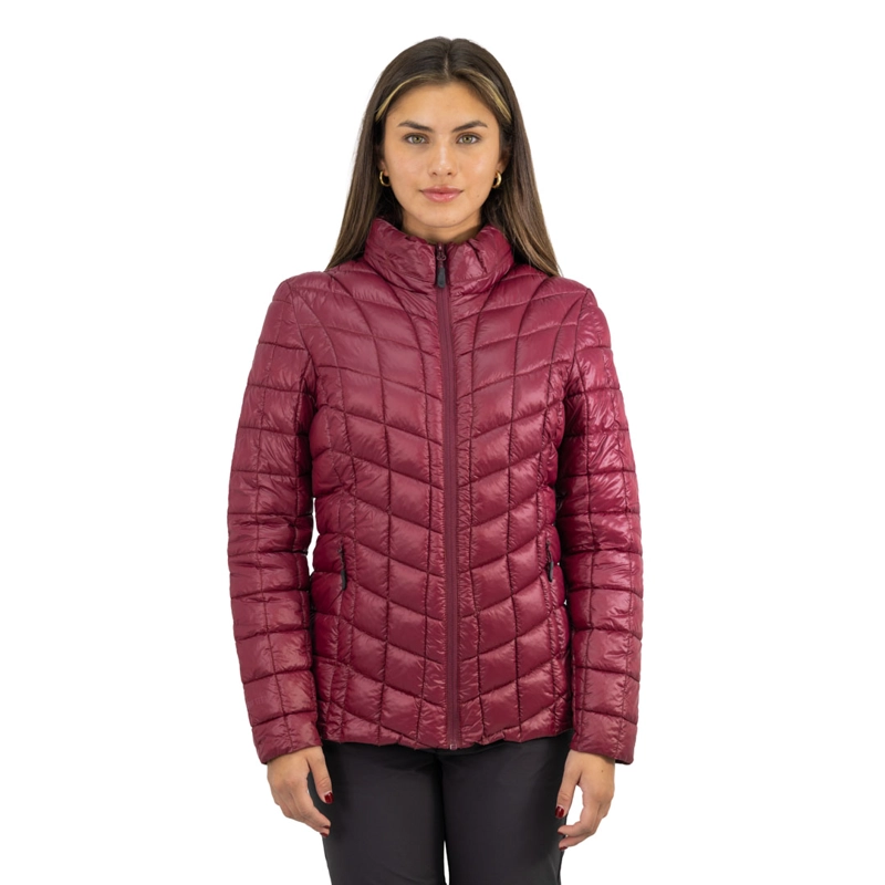 PARKA INSULADA HW TRAVELER MUJER CABERNET - 1
