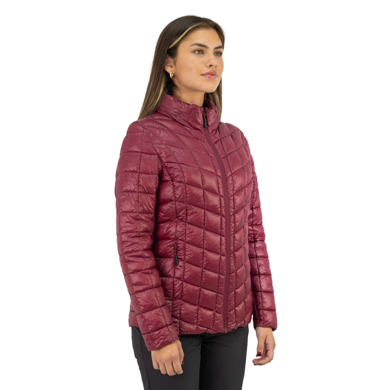 PARKA INSULADA HW TRAVELER MUJER CABERNET - 2