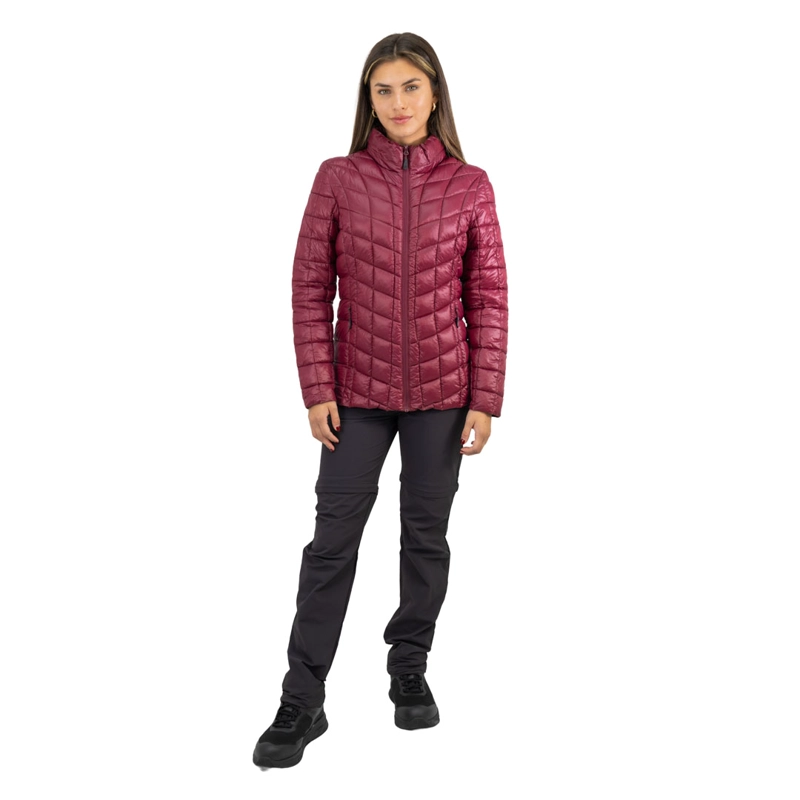 PARKA INSULADA HW TRAVELER MUJER CABERNET - 6