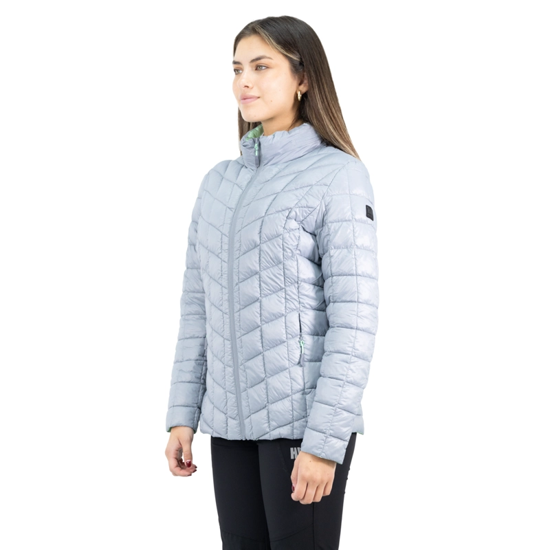 PARKA INSULADA HW TRAVELER MUJER LIGHT GREY - 2