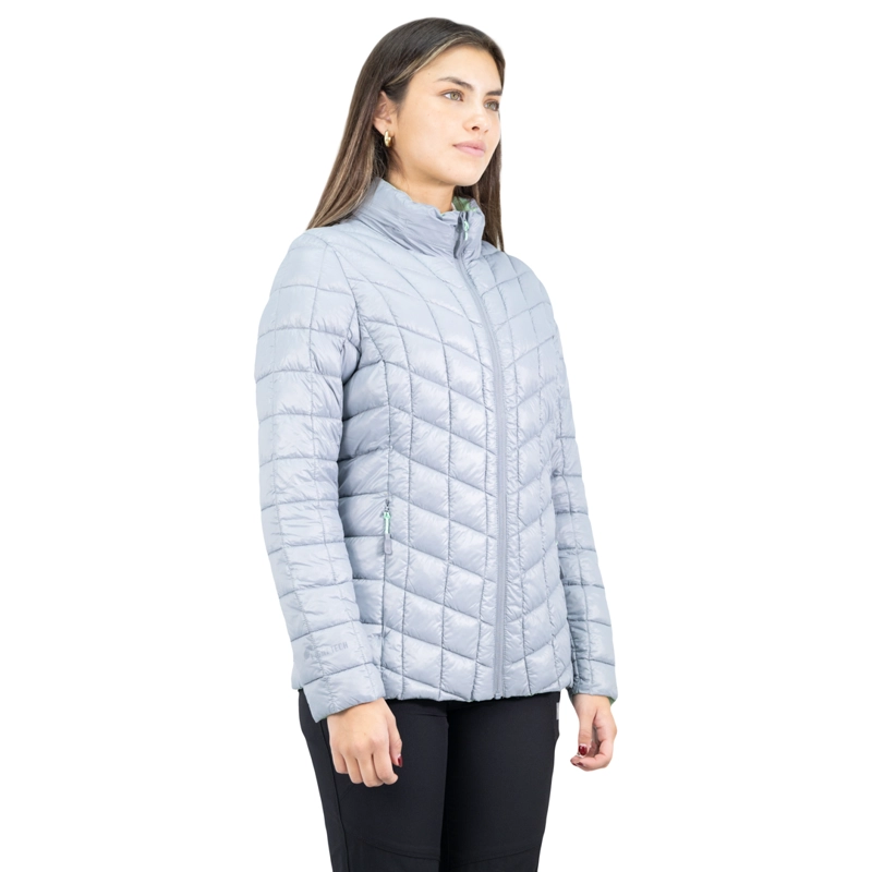 PARKA INSULADA HW TRAVELER MUJER LIGHT GREY - 3