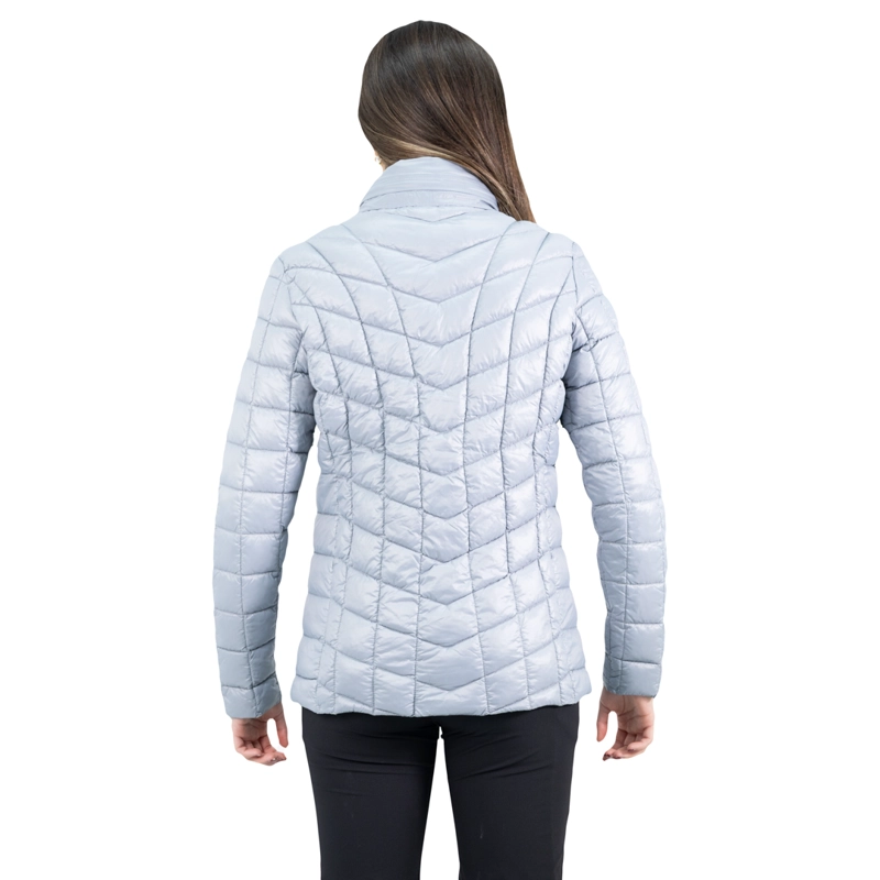 PARKA INSULADA HW TRAVELER MUJER LIGHT GREY - 4