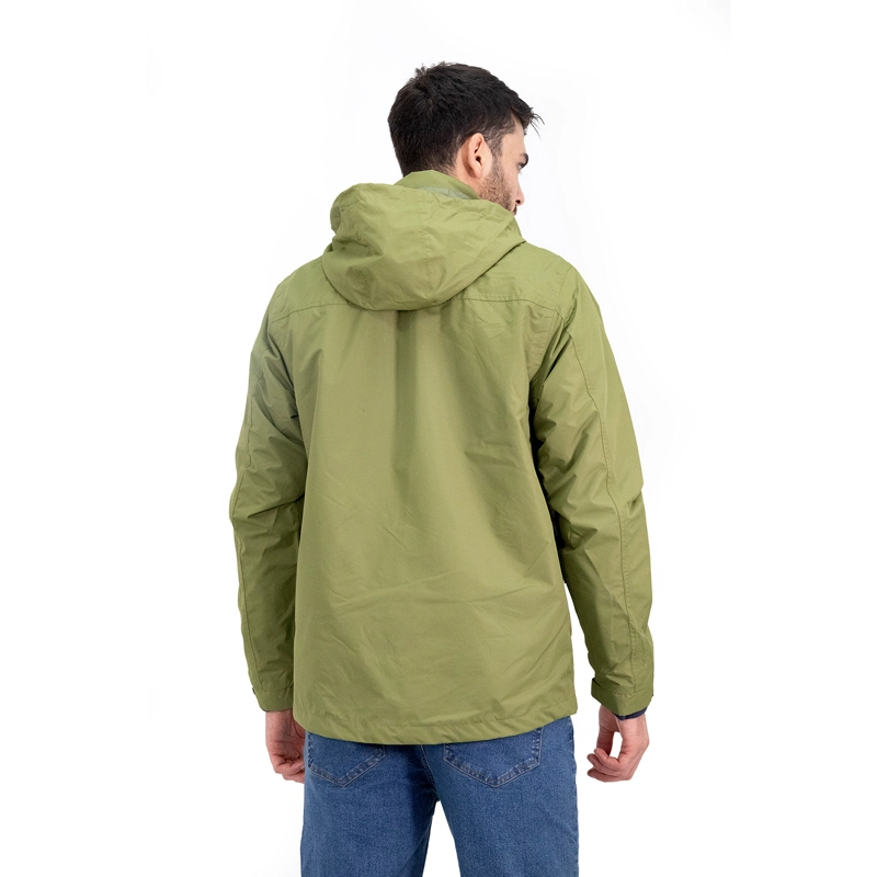 PARKA DESMONTABLE QUEBEC OTTAWA 3 EN 1 VERDE OLIVA - 3