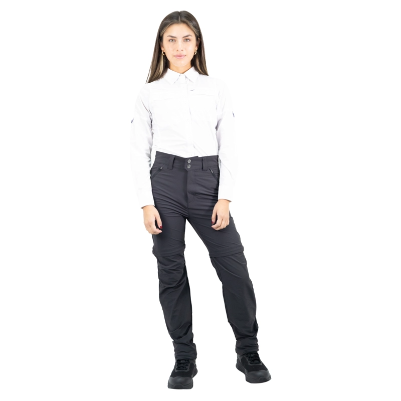 PANTALON OUTDOOR HW MUJER HARDWORK CARBON GREY SUMMIT - 5