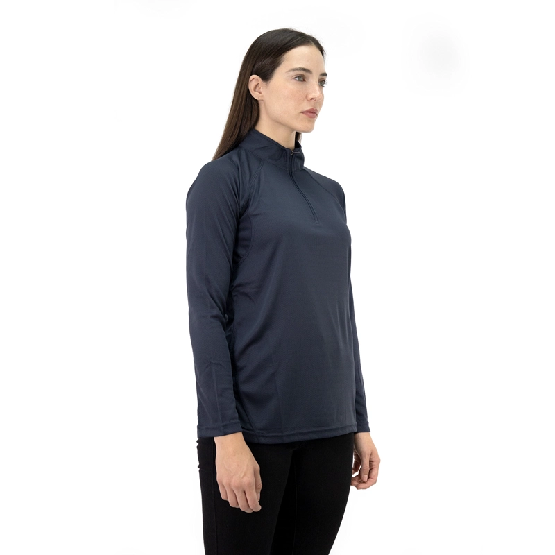 POLERA QUEBEC HALF-ZIP MUJER IRON - 2