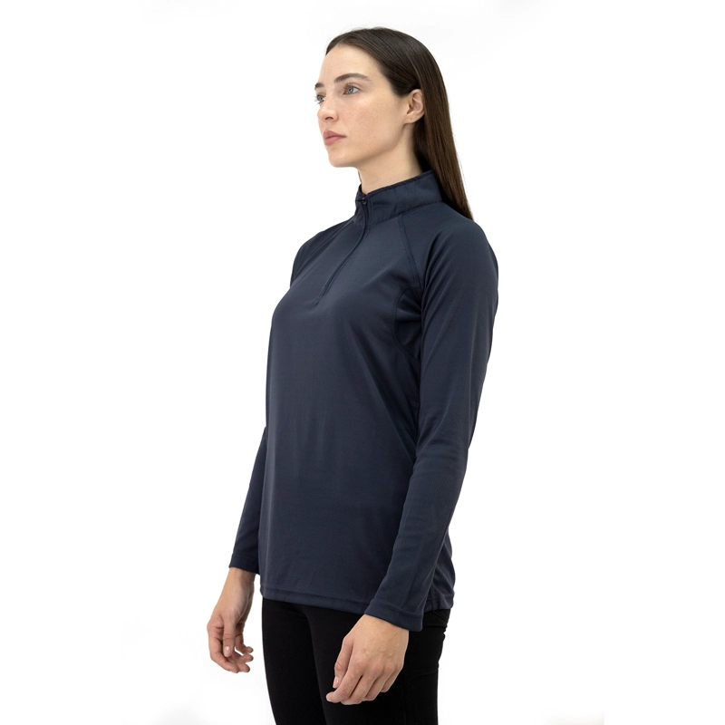 POLERA QUEBEC HALF-ZIP MUJER IRON - 3