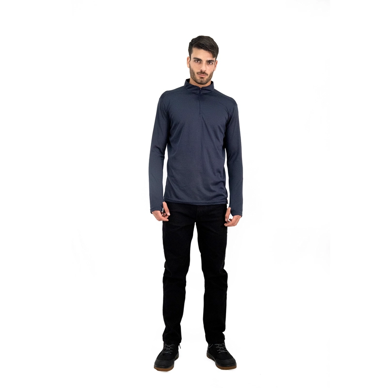 POLERA QUEBEC HALF-ZIP IRON HOMBRE - 4