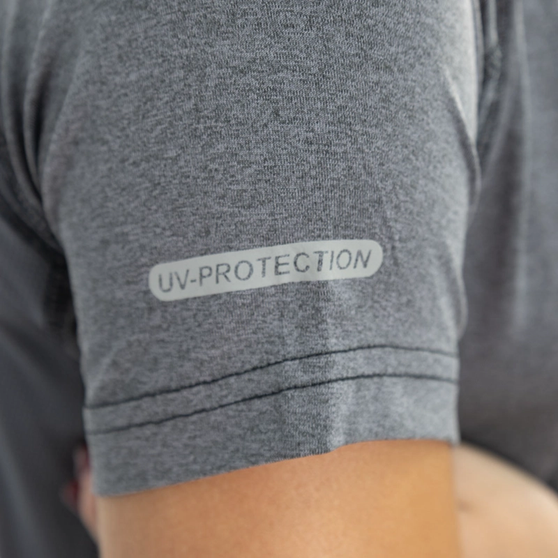 POLERA DRY FIT HW SPX MANGA CORTA MUJER CARBON GREY - 5