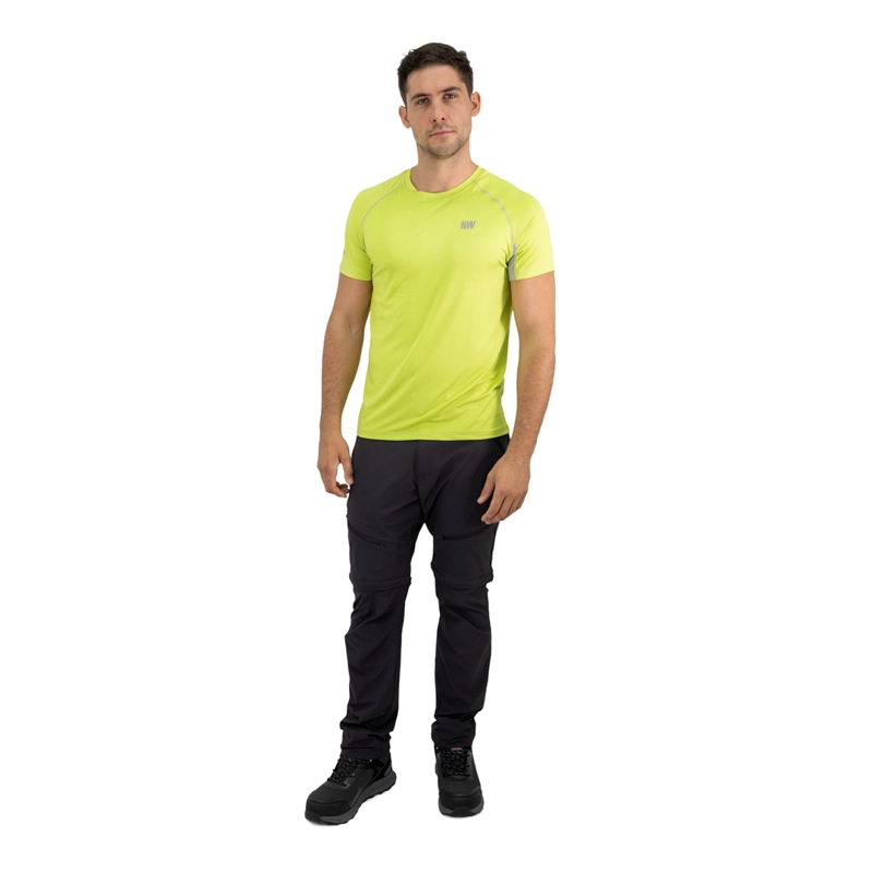 POLERA DRY FIT HW SPX MANGA CORTA HOMBRE LIME - 7