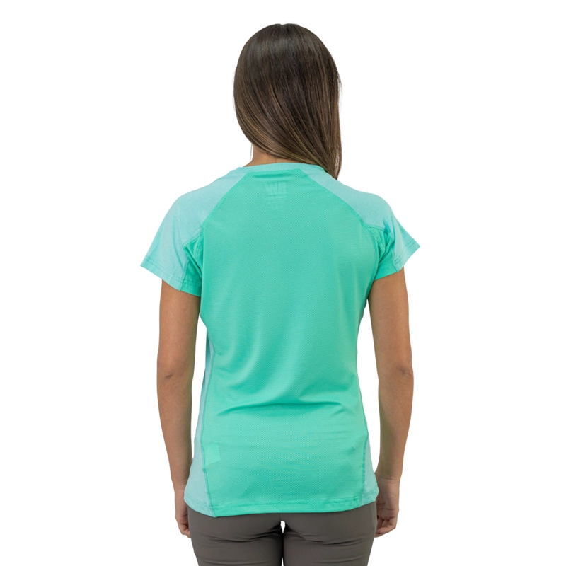 POLERA DRY FIT HW SPX MANGA CORTA MUJER AQUA - 4