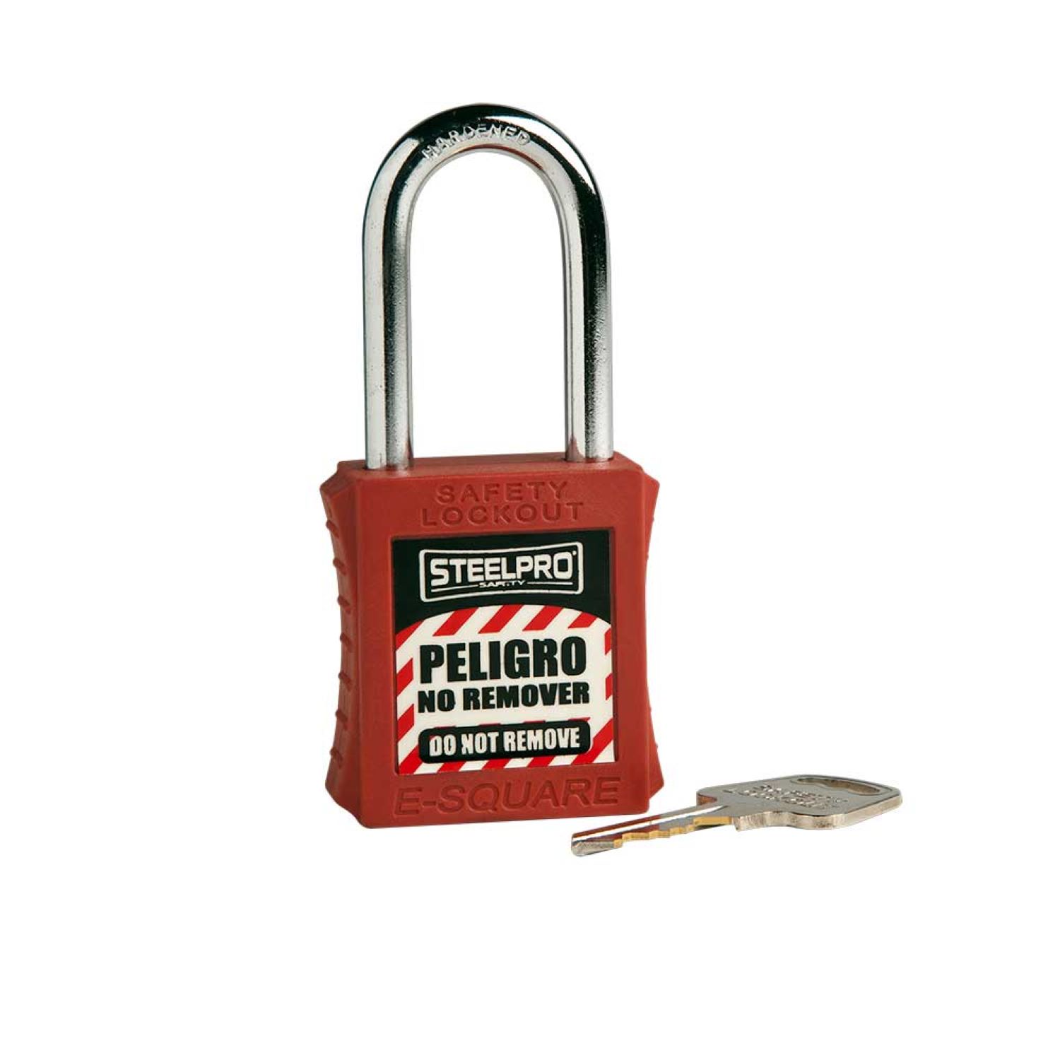CANDADO STEELPRO X10 ROJO - 1