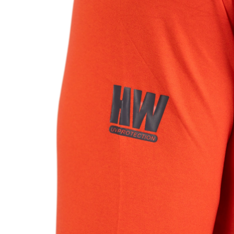 POLERA DRY FIT HW SPX MANGA LARGA HOMBRE ORANGE - 4