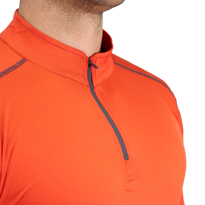 POLERA DRY FIT HW SPX MANGA LARGA HOMBRE ORANGE - 5