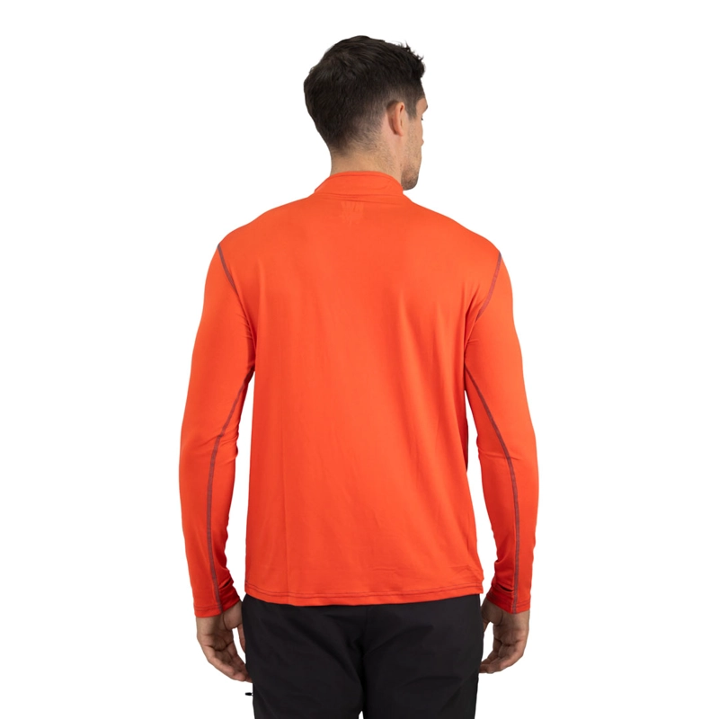 POLERA DRY FIT HW SPX MANGA LARGA HOMBRE ORANGE - 6