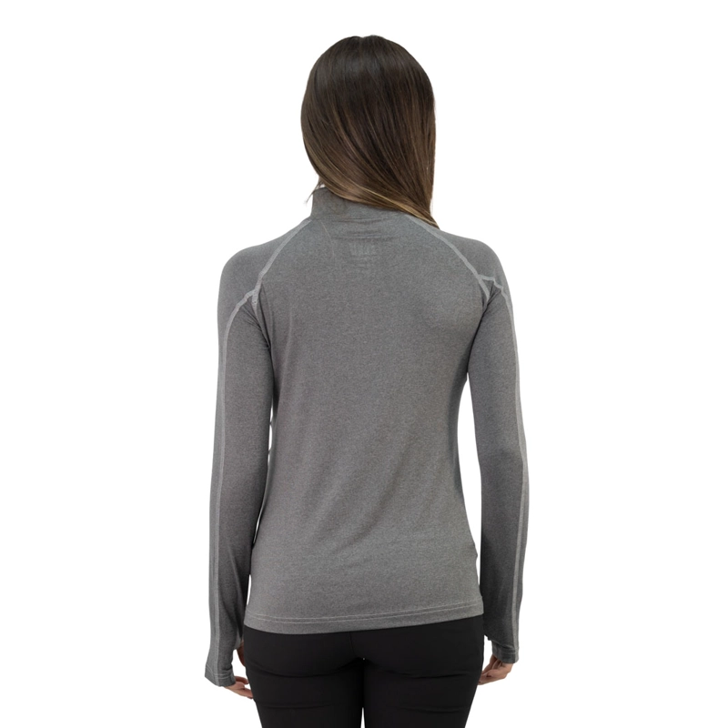 POLERA DRY FIT HW SPX MANGA LARGA MUJER CARBON GREY - 4