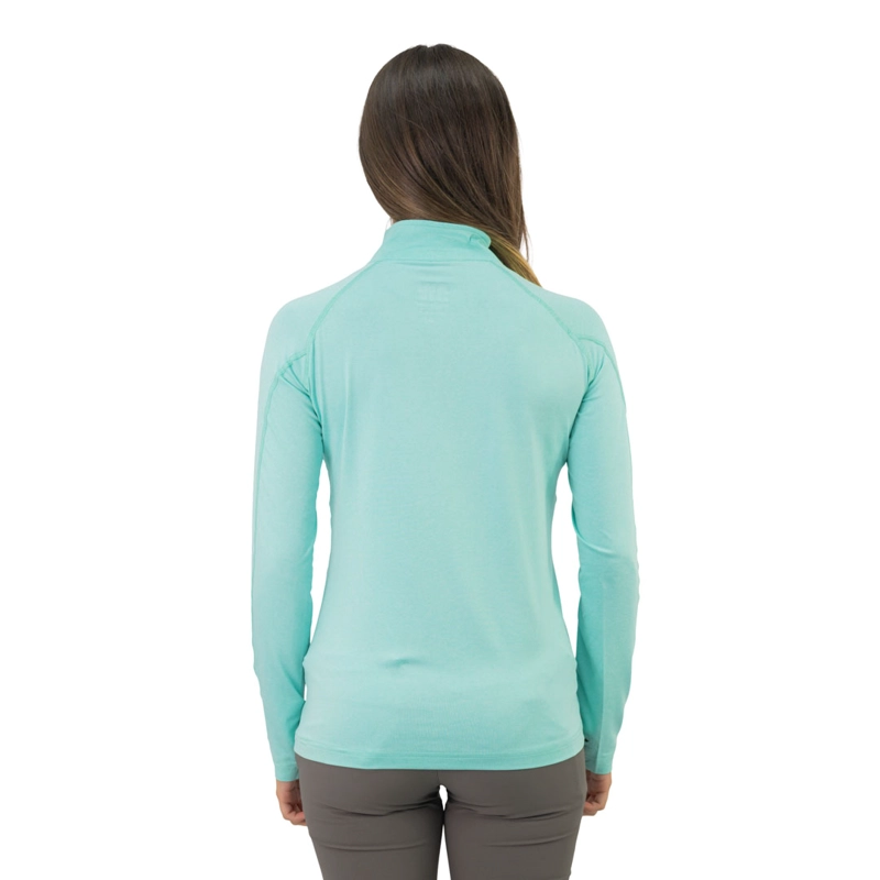 POLERA DRY FIT HW SPX MANGA LARGA MUJER AQUA - 4