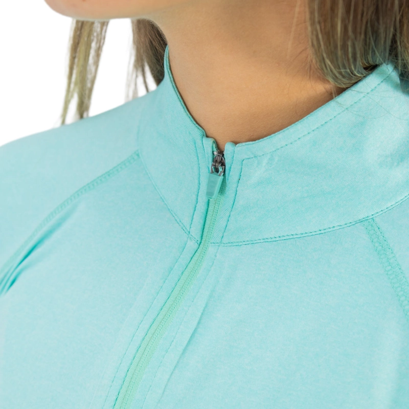 POLERA DRY FIT HW SPX MANGA LARGA MUJER AQUA - 6