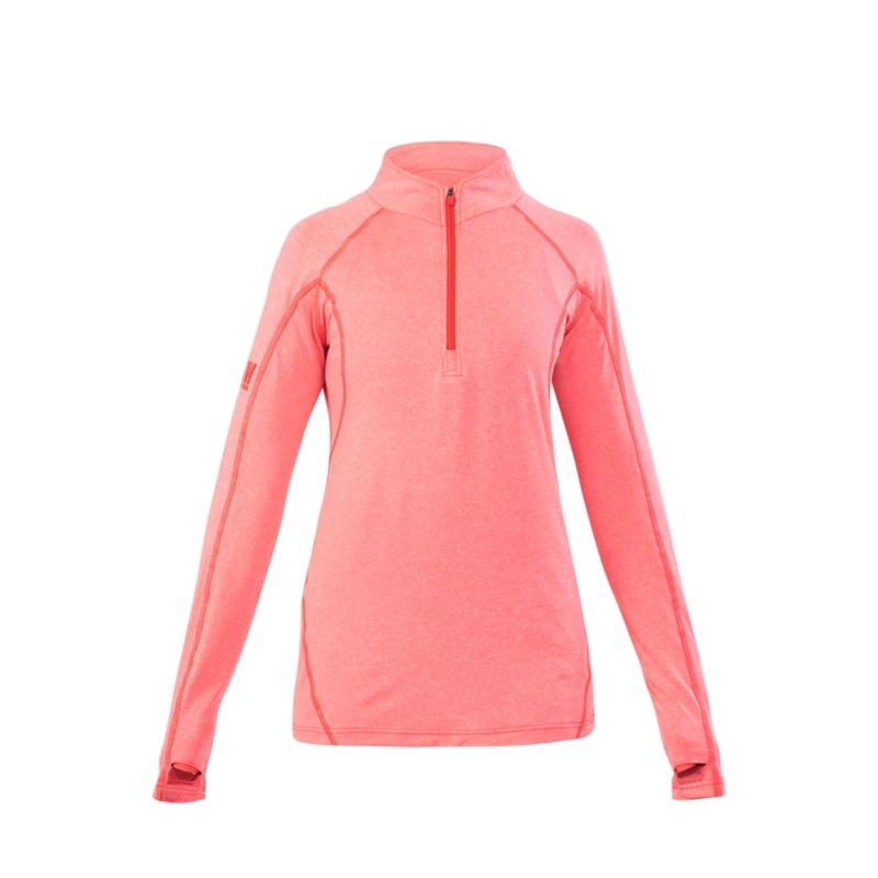 POLERA DRY FIT HW SPX MANGA LARGA MUJER CORAL - 1