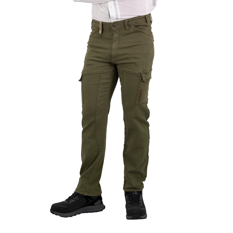 PANTALON HW HOMBRE HARDWORK VERDE OLIVA HAMMER SPX - 3