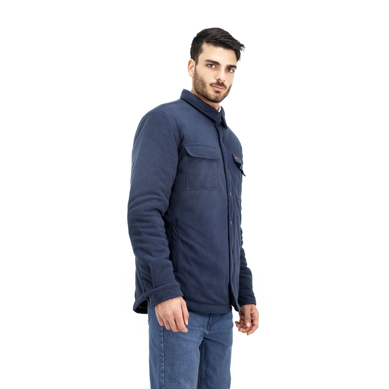 CHAQUETA POLAR QUEBEC GRIZZLY AZUL - 1