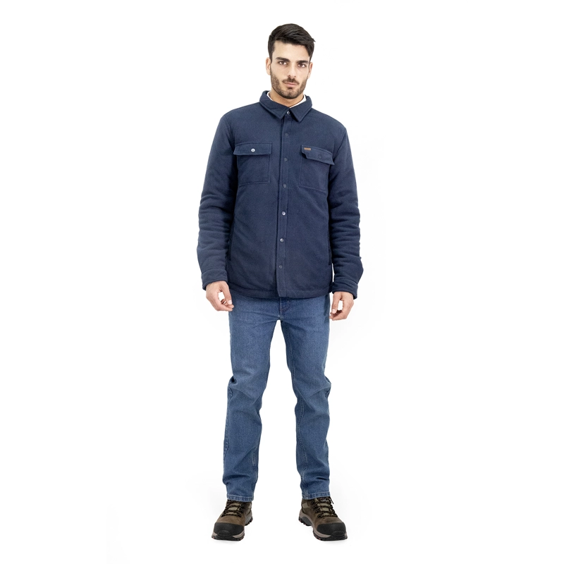 CHAQUETA POLAR QUEBEC GRIZZLY AZUL - 4