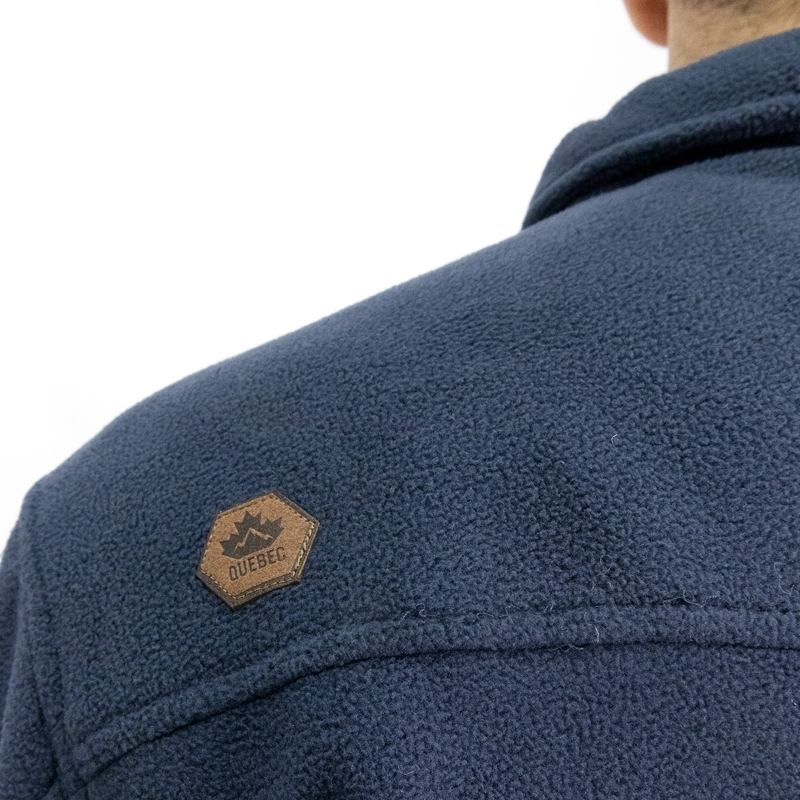 CHAQUETA POLAR QUEBEC GRIZZLY AZUL - 6