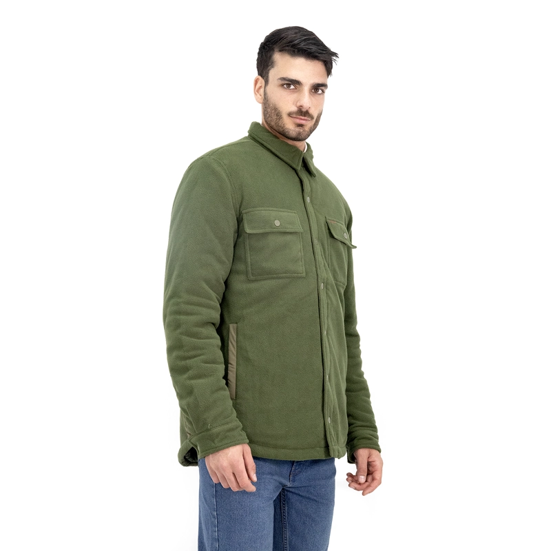 QUEBEC CHAQUETA POLAR QUEBEC GRIZZLY VERDE OLIVA