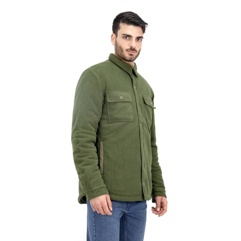 CHAQUETA POLAR QUEBEC GRIZZLY VERDE OLIVA - 2