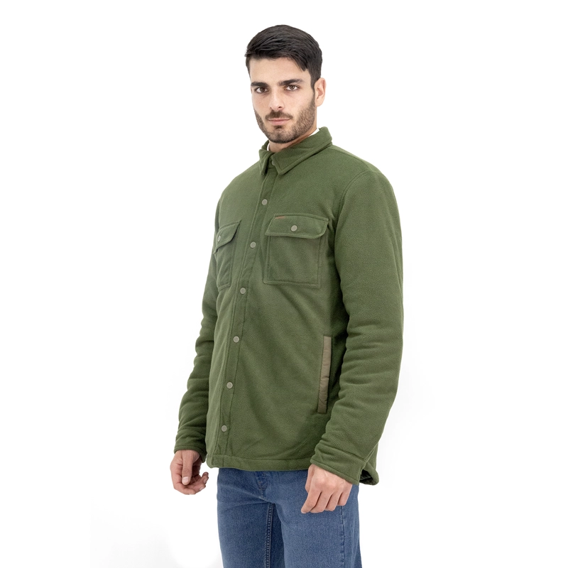 CHAQUETA POLAR QUEBEC GRIZZLY VERDE OLIVA - 2