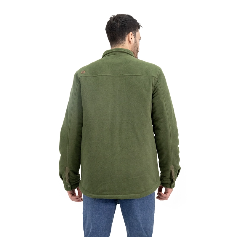 CHAQUETA POLAR QUEBEC GRIZZLY VERDE OLIVA - 3
