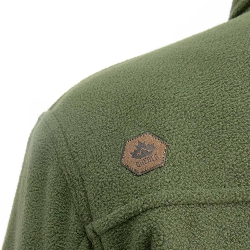 CHAQUETA POLAR QUEBEC GRIZZLY VERDE OLIVA - 6
