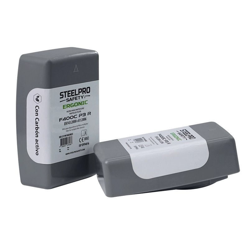 FILTRO STEELPRO ERGONIC F400CP3R PARTÍCULAS Y OLORES MOLESTOS - 4