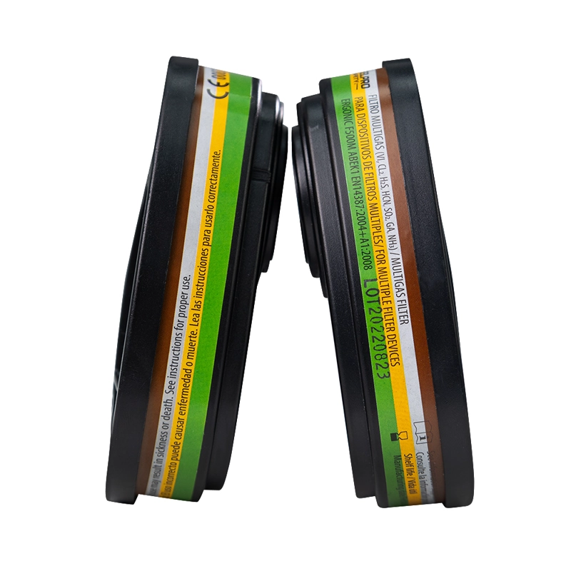 FILTRO STEELPRO ERGONIC F500M ABEK1 MULTIGAS PARTÍCULAS - 2
