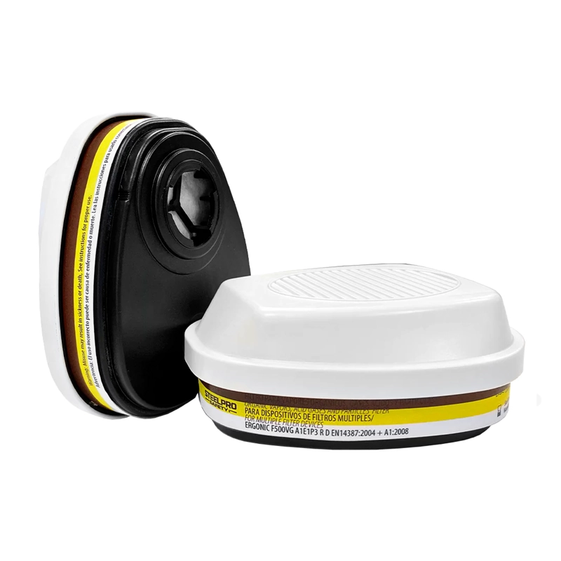 FILTRO STEELPRO ERGONIC F500VGP3 A1E1 P3 R GASES ACIDOS V.ORGANICOS