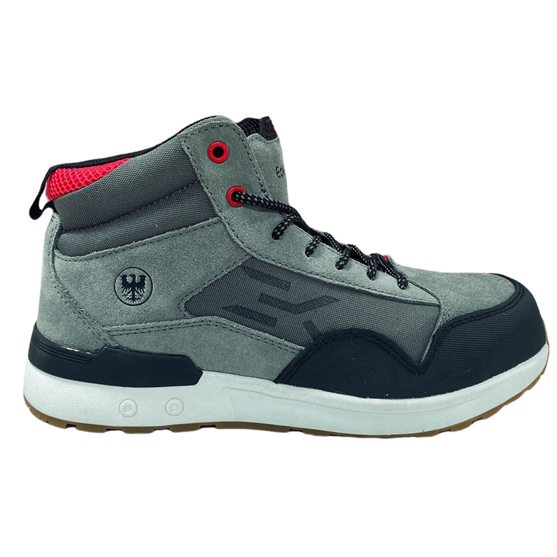 ZAPATO SEGURIDAD EDELBROCK VANSKY ARTIC GRAY/RED - 1